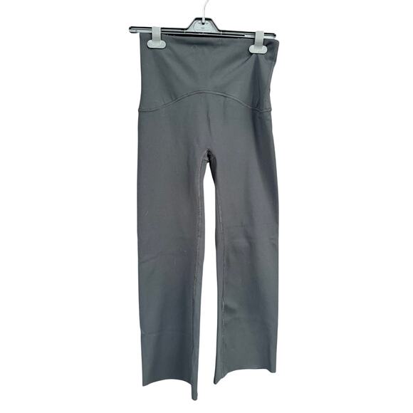 SPANX Pants - SPANX Booty Boost Active Crop Flare Pants Black S Tall